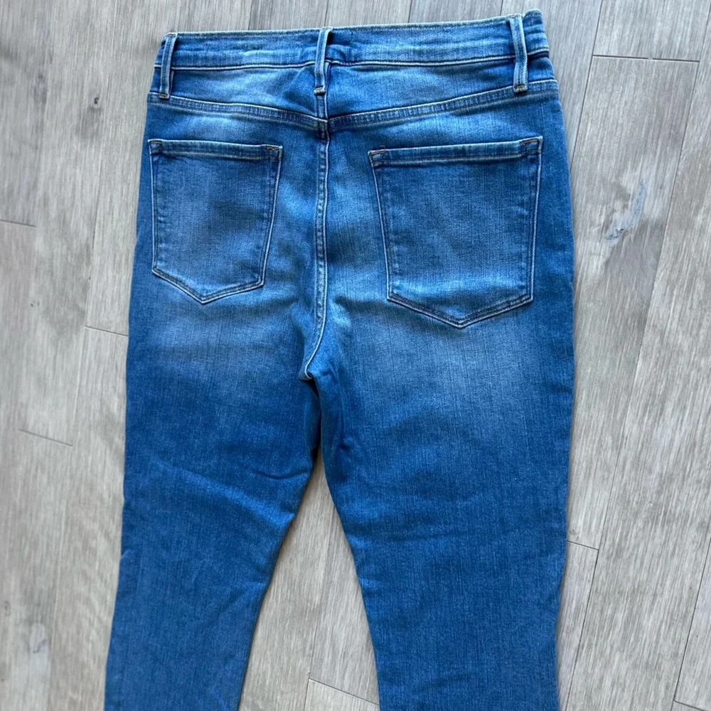 High-Rise Light Blue Skinny Jeans - Women - Picture 8 of 13